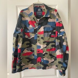 American Rag Camo Streetwear Shirt Jacket